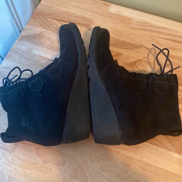 Sorel Toronto Suede Laceup Wedge Booties - Picture 6 of 12